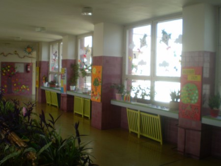 interiér školy